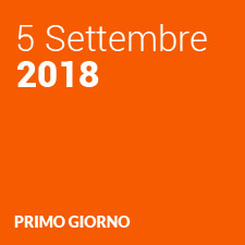 PRIMO GIORNO 2018